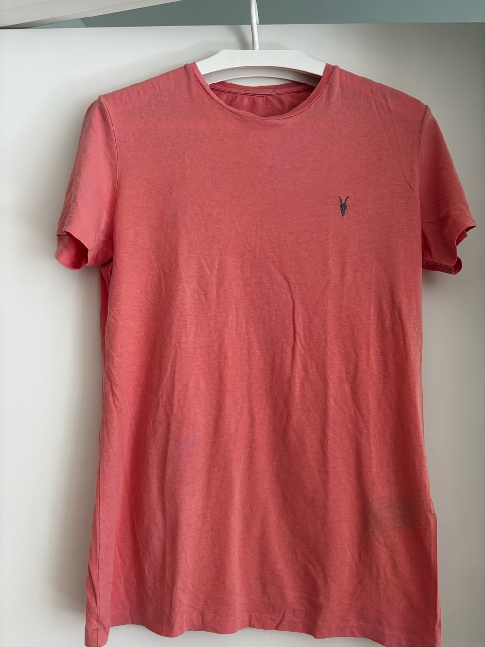 AllSaints Coral Short Sleeve Crew T-Shirt